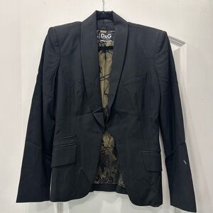 D&G black blazer
